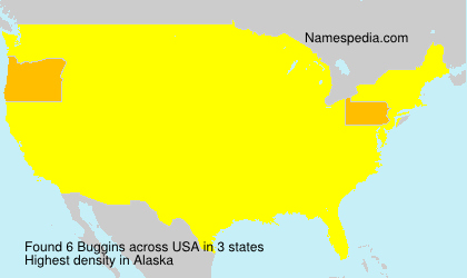 Surname Buggins in USA Surname Buggins in USA