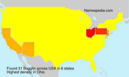 Surname Bugglin in USA Surname Bugglin in USA