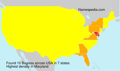 Surname Buglass in USA Surname Buglass in USA