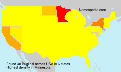 Surname Bugliosi in USA Surname Bugliosi in USA