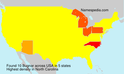 Surname Bugnar in USA Surname Bugnar in USA