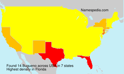 Surname Bugueno in USA Surname Bugueno in USA