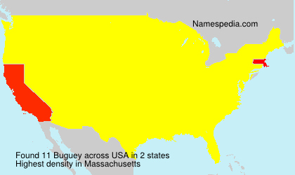 Surname Buguey in USA Surname Buguey in USA
