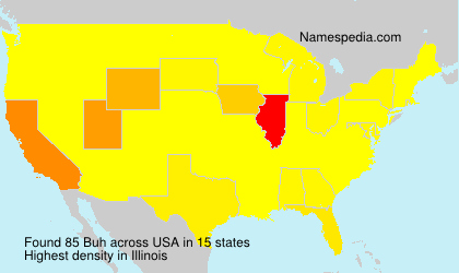 Surname Buh in USA Surname Buh in USA