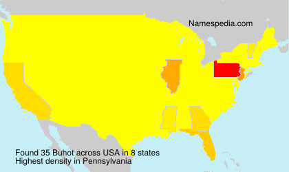 Surname Buhot in USA Surname Buhot in USA