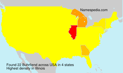 Surname Buhrfiend in USA Surname Buhrfiend in USA