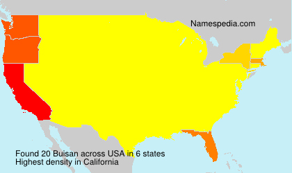Surname Buisan in USA Surname Buisan in USA