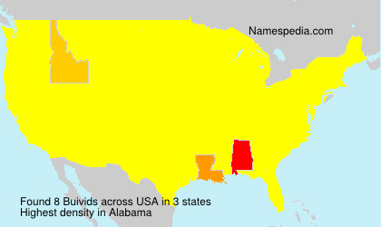 Surname Buivids in USA Surname Buivids in USA