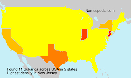 Surname Bukarica in USA Surname Bukarica in USA
