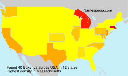 Surname Bukenya in USA Surname Bukenya in USA