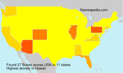 Surname Bukes in USA Surname Bukes in USA