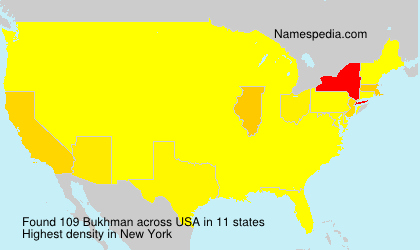 Surname Bukhman in USA Surname Bukhman in USA