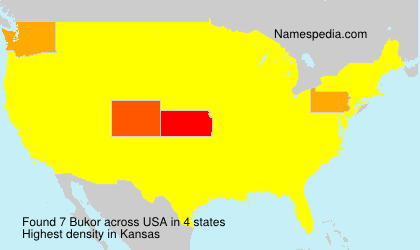 Surname Bukor in USA Surname Bukor in USA