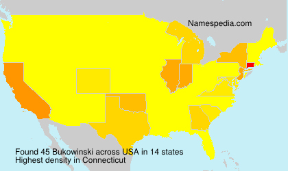 Surname Bukowinski in USA Surname Bukowinski in USA
