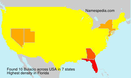 Surname Bulacio in USA Surname Bulacio in USA
