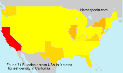 Surname Bulaclac in USA Surname Bulaclac in USA