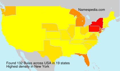 Surname Bulas in USA Surname Bulas in USA