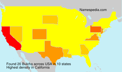 Surname Bulcha in USA Surname Bulcha in USA
