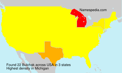 Surname Bulchak in USA Surname Bulchak in USA