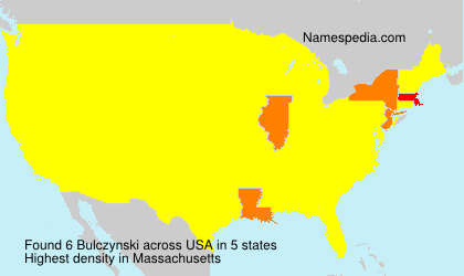 Surname Bulczynski in USA Surname Bulczynski in USA
