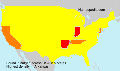 Surname Bulgan in USA Surname Bulgan in USA