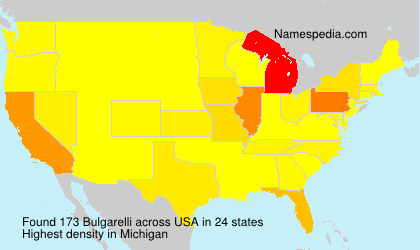 Surname Bulgarelli in USA Surname Bulgarelli in USA