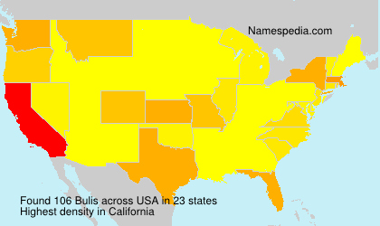 Surname Bulis in USA Surname Bulis in USA