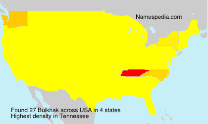 Surname Bulkhak in USA Surname Bulkhak in USA