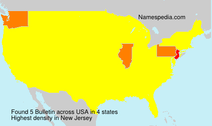 Surname Bulletin in USA Surname Bulletin in USA