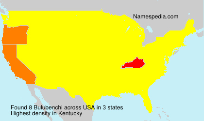Surname Bulubenchi in USA Surname Bulubenchi in USA
