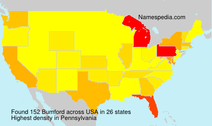 Surname Bumford in USA Surname Bumford in USA