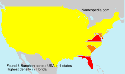 Surname Bunchan in USA Surname Bunchan in USA