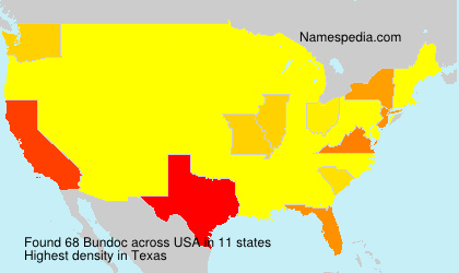 Surname Bundoc in USA Surname Bundoc in USA