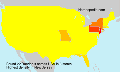 Surname Bundonis in USA Surname Bundonis in USA