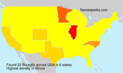 Surname Buraglio in USA Surname Buraglio in USA