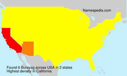 Surname Burayag in USA