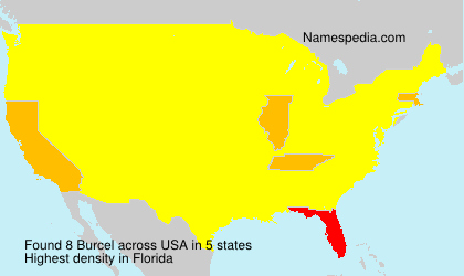 Surname Burcel in USA Surname Burcel in USA