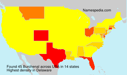 Surname Burchenal in USA Surname Burchenal in USA