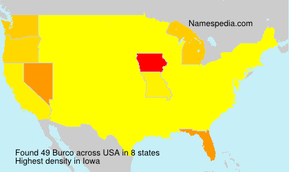 Surname Burco in USA Surname Burco in USA