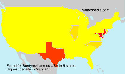 Surname Burdynski in USA Surname Burdynski in USA