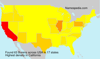 Surname Burens in USA Surname Burens in USA