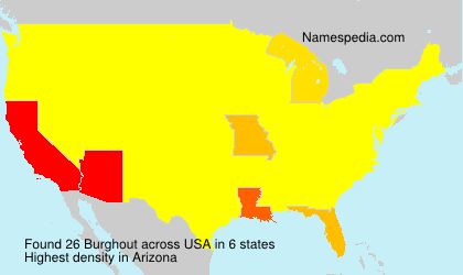 Surname Burghout in USA Surname Burghout in USA