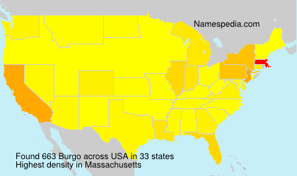 Surname Burgo in USA Surname Burgo in USA