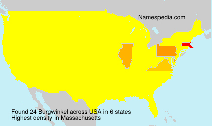 Surname Burgwinkel in USA Surname Burgwinkel in USA