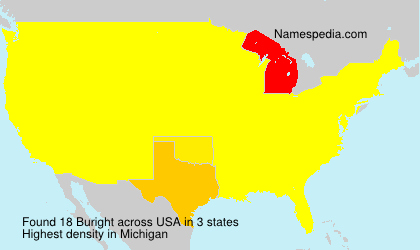 Surname Buright in USA Surname Buright in USA