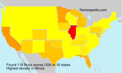 Surname Burja in USA Surname Burja in USA