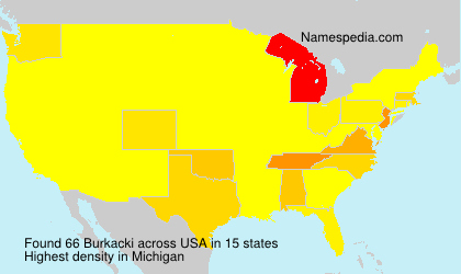 Surname Burkacki in USA Surname Burkacki in USA