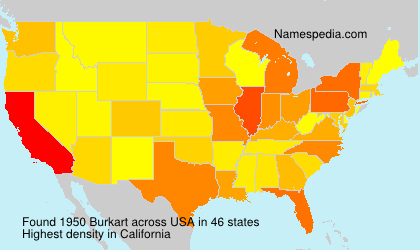 Surname Burkart in USA Surname Burkart in USA