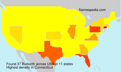 Surname Burkarth in USA Surname Burkarth in USA