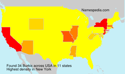 Surname Burkis in USA Surname Burkis in USA